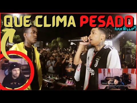 KRAWK-REAGINDO A (FICOU TENSO) JHONY X NEO | SEGUNDA FASE | 176ª B.D.A PRIMEIRA DO ANO | Barueri-SP