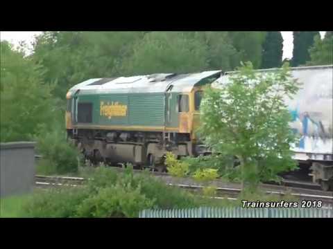 Freightliner Class 66 No. 66617 on 6M92 West Thurrock Sdgs - Tunstead Sdgs on 21.05.18 - HD