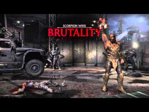 Mortal Kombat X/XL Scorpion vs. Jacqui Briggs (me)