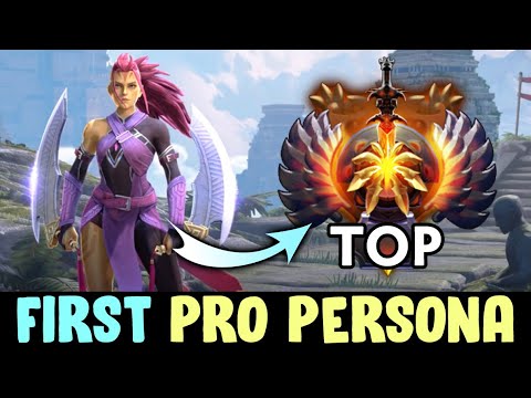 FIRST PRO Anti-Mage PERSONA gameplay by TOP Immortal Rank