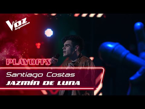 #TeamSoledad: Santiago Costas - "Jazmín De Luna" - Playoffs - La Voz Argentina 2021