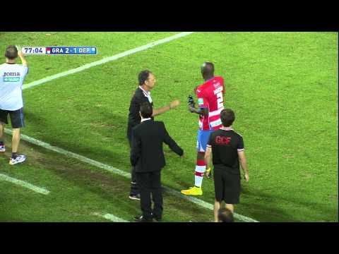 Goal of Babin (2-1) Granada CF - Deportivo de la Coruña - HD