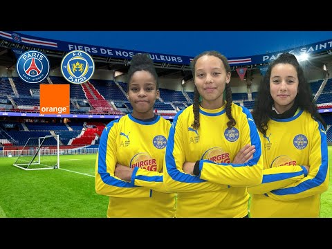 Nos Féminines sur la pelouse du Parc des Princes !