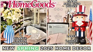 INSANE HomeGoods Shop With Me VLOG | 2025 Fourth of July home Decor