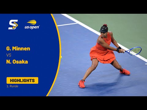 Greet Minnen - Naomi Osaka | Highlights | 1. Runde - US Open 2025 | SETV Tennis