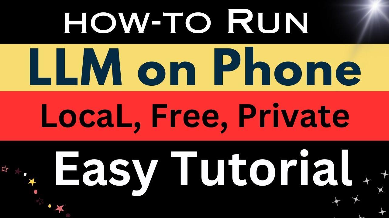 Run Any LLM on Your Phone or Any Device - Full Easy Setup Guide