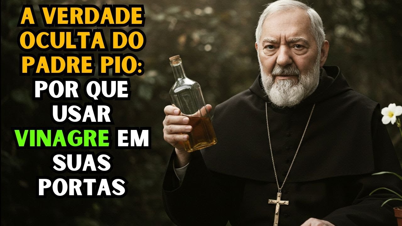 APLIQUE VINAGRE na PORTA e você NÃO VAI ACREDITAR no que ACONTECE    – PADRE PIO
