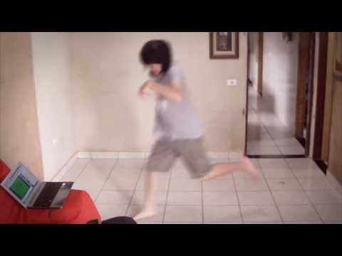 CARACOL RAIVOSO E LUSQUINHA DANÇANDO BREAK