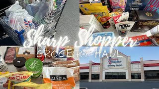 Crazy Cheap Grocery Haul 🤩Sharp Shopper 🛒
