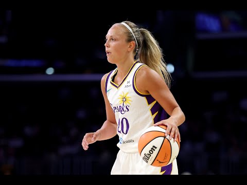 LA Sparks Basketball | Julie Allemand Triple-Double vs Sun 8.7.25