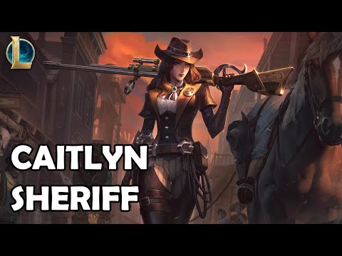 Sheriff Caitlyn Skin Spotlight from League of Legends