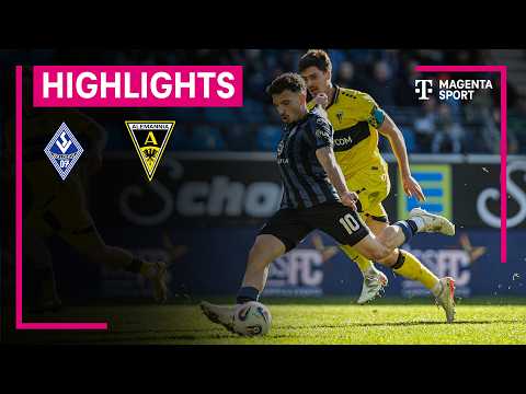 SV Waldhof Mannheim - Alemannia Aachen | Highlights 3. Liga | MAGENTA SPORT