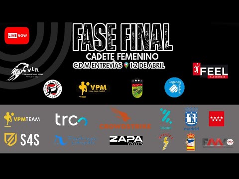 CV LAS ROZAS VS FEEL ALCOBENDAS (3º Y 4º PUESTO)