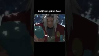 jiraiya got his back 🥺