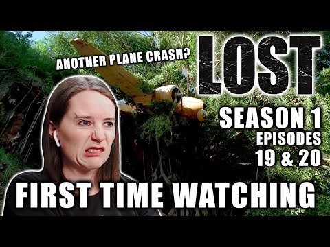 FIRST TIME WATCHING | LOST Season 1 | Episodes 19 & 20 | TV Reaction | Another Plane Crash?
