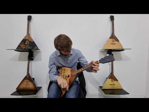 New Balalaika Prima 3 strings Handpainted made in Ukraine by Trembita Folk Musical Instrument Natural Wood Beautiful Sound image 9