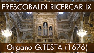 Frescobaldi Ricercar nono, con quattro soggetti