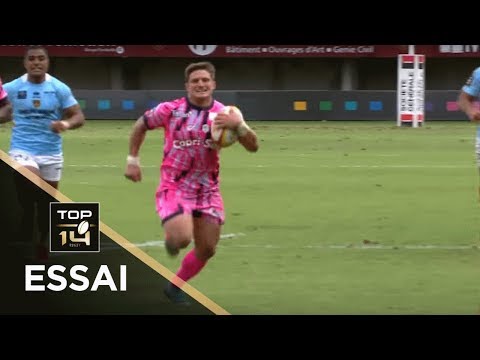 TOP 14 - Essai Piet VAN ZYL (SFP) - Perpignan - Paris - J1 - Saison 2018/2019