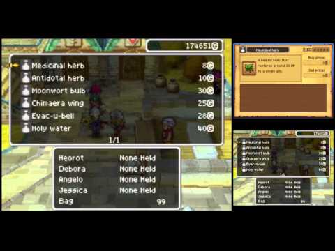 Dragon Quest IX Playthrough #076, Alchemizing Weapons; Accepting Quests 113 and 107