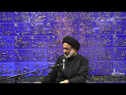 5. Moulana Sayed Askari Zaidi - Muharram 1435 - Masjid-e-Ali