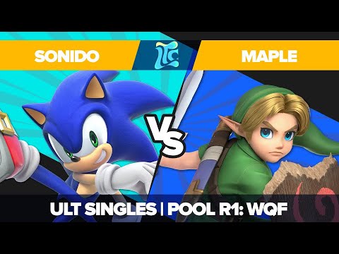 Sonido vs Maple - Ultimate Singles R1 Pools: WQF - Low Tide City | Sonic vs Young Link