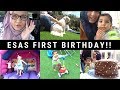 PARTY PREP AND ESA TURNS ONE  | WEEKLY VLOG | SafsLife
