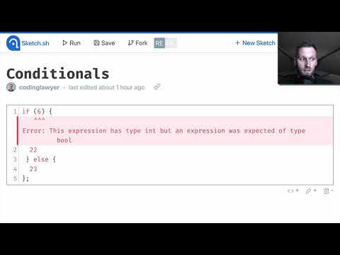 Learn ReasonML | 01-Basic data types | 03-Conditionals
