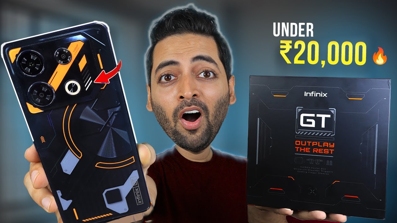 Infinix GT 10 Pro Unboxing - Transparent Design With LED Lights Under ₹20,000😲