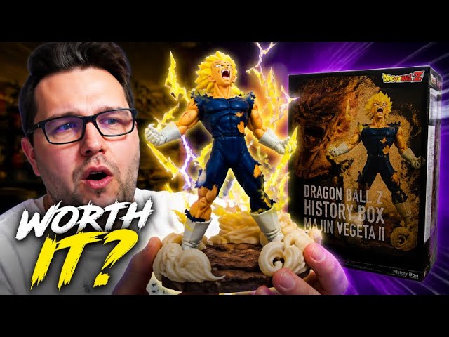 Vídeo relacionado con Banpresto Figura de Accion Majin Vegeta Dragon Ball Z - History Box 14 cm - Multicolor BP29199P - Figura Coleccionable - Óptimo para los fanaticos del Anime