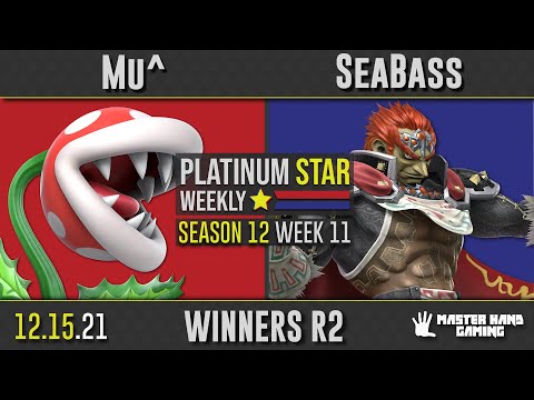 PSW S12:W11 - Mu^ (Piranha Plant) vs SeaBass (Ganon) - WR2
