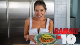 Gordon Ramsay Challenges Hell&#39;s Kitchen&#39;s Mia Castro To Make Poke | Ramsay in 10