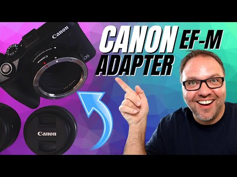 Canon EF-M Lens Adapter for Canon EF /  EF S Lenses Overview
