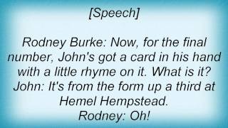 Beatles - A Little Rhyme Lyrics