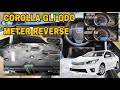 Toyota Corolla GLI Odo Meter Reverse How To Reverse Car Kilometer