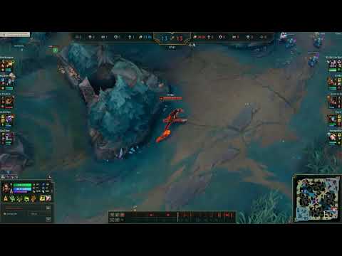 Nidalee Ganks Bot Lane And Eats Both Tristana And Teemo