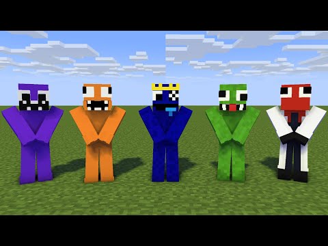 MONSTER SCHOOL : WALKER DANCE MEME RAINBOW FRIENDS - MINECRAFT ANIMATION