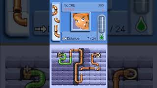 A Quick Look at Pipe Mania - DS Gameplay HD (DeSmuME 0.9.12)