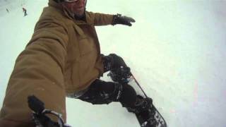 preview picture of video 'Snowboard - Snowboarding -  Our first Test with GoPro Hero on Snowboard'