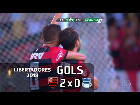 Flamengo 2 x 0 Emelec (EQU) - Libertadores 2018 - Globo HD⁶⁰