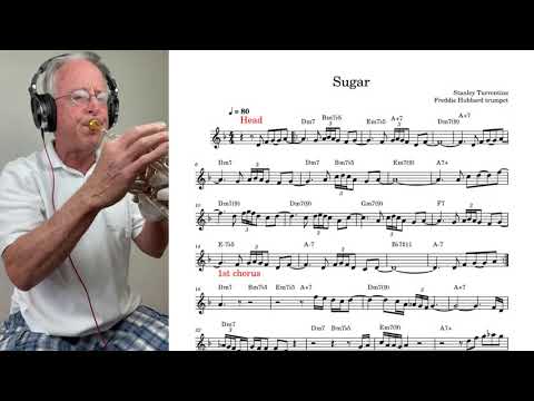 Sugar by Stanley Turrentine - transcription of Freddie Hubbard solo