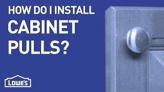 How Do I Install Cabinet Pulls | DIY Basics