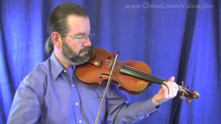 The Minstrel Boy - Beautiful Traditional Irish Air for Violin - taught by Paul Huppert