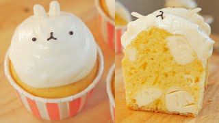 몰랑이 크림치즈 컵케이크 ウサギのカップケーキMolang(Bunny) Cakes Cream cheese Cupcakes [스윗더미 . Sweet The MI]