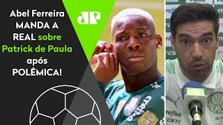 Abel manda a real após polêmica com brinco em Palmeiras x América-MG
