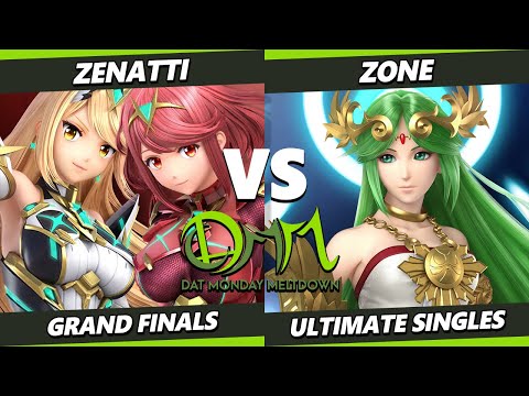 DAT MM 275 GRAND FINALS - Zone (Palutena) Vs. Zenatti (Pyra Mythra) Smash Ultimate - SSBU