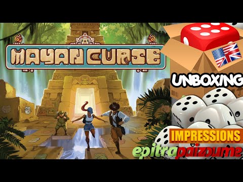 Mayan Curse - Unboxing & Impressions (EN) by Epitrapaizoume