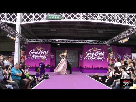 Millie Dollar Burlesque Show at The Great British Tattoo Show - Retox Magazine reports