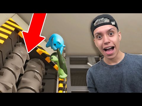 FIZEMOS UM TIME PRA GANHAR NO GANG BEASTS!!