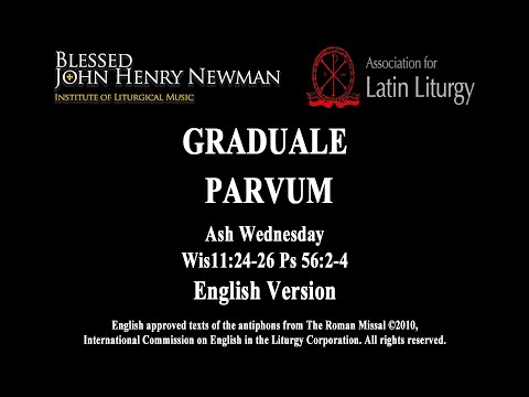 Ash Wednesday English version