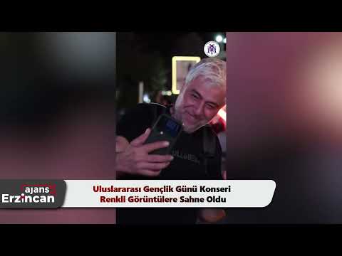 Uluslararası Gençlik Günü Konseri Renkli Görüntülere Sahne Oldu